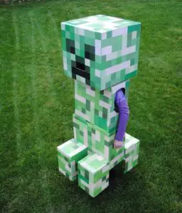 DIY costume minecraft