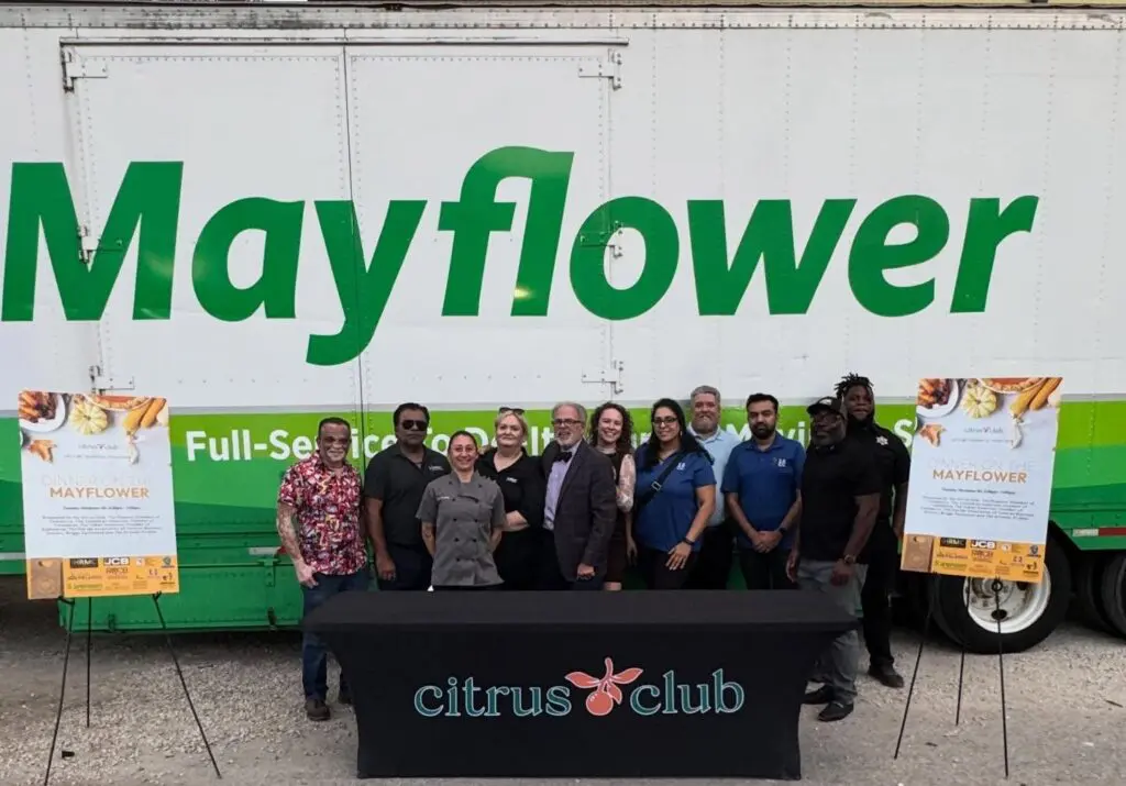 dinner on the mayflower