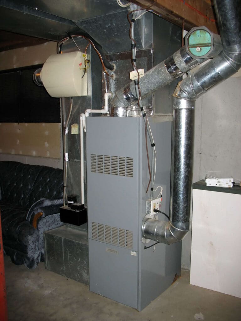 A shot of a modern furnace: a great HVAC-related image.